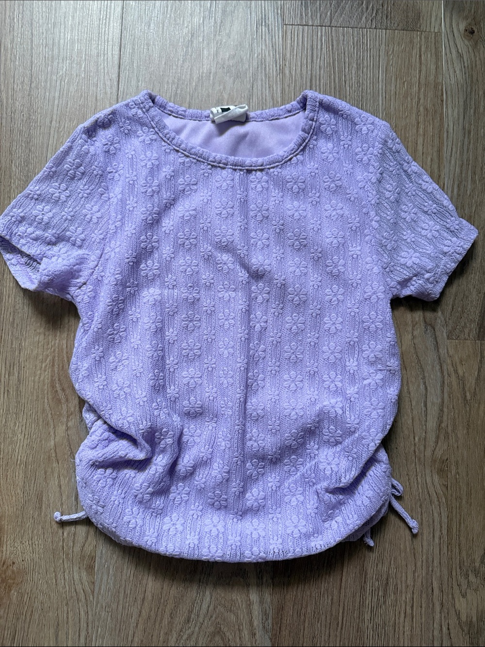 Floral Rouched top